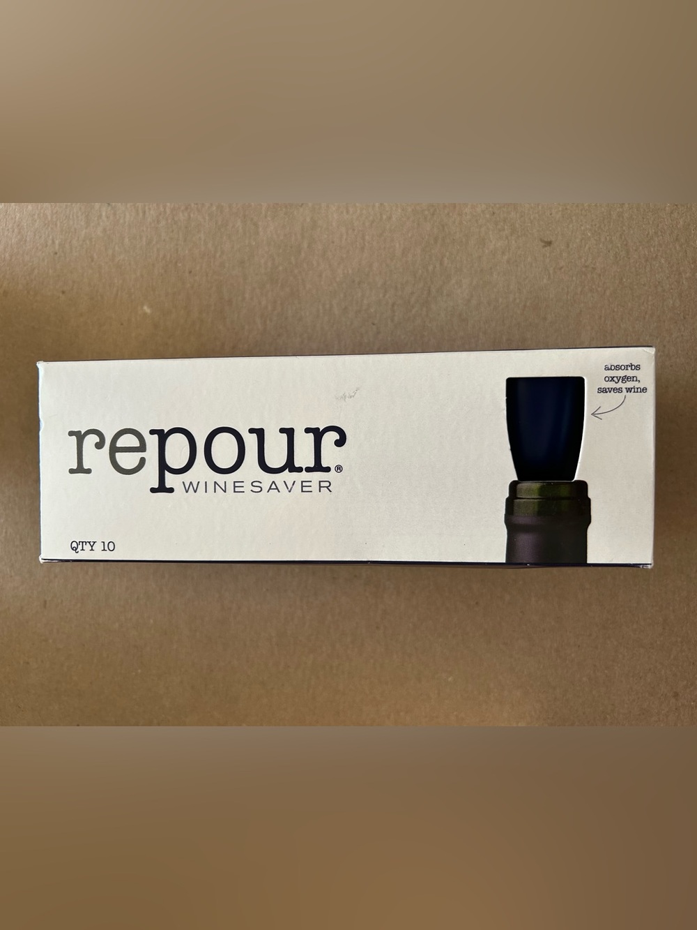 Winesaver Wine Preserver Stoppers - Blue (10 Pack)